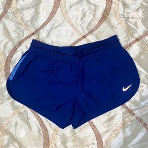 Blue Nike shorts !